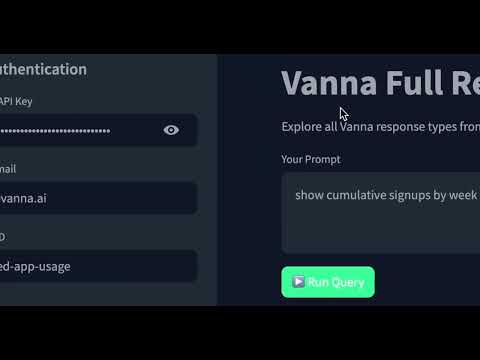 Vanna Streamlit Demo