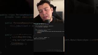 jdbcClient simplifica muchísimo las cosas #springframework #java #springboot