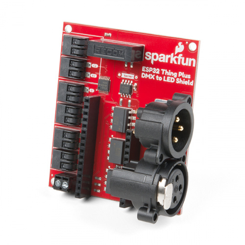 SparkFun ESP32 DMX to LED Shield