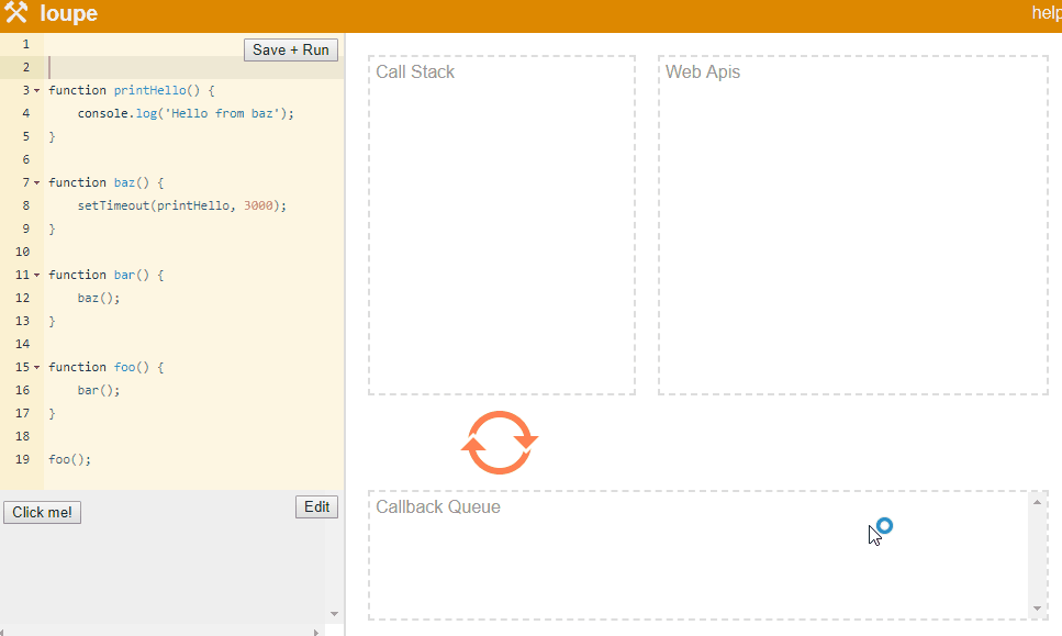 Stack and Event Loop phases