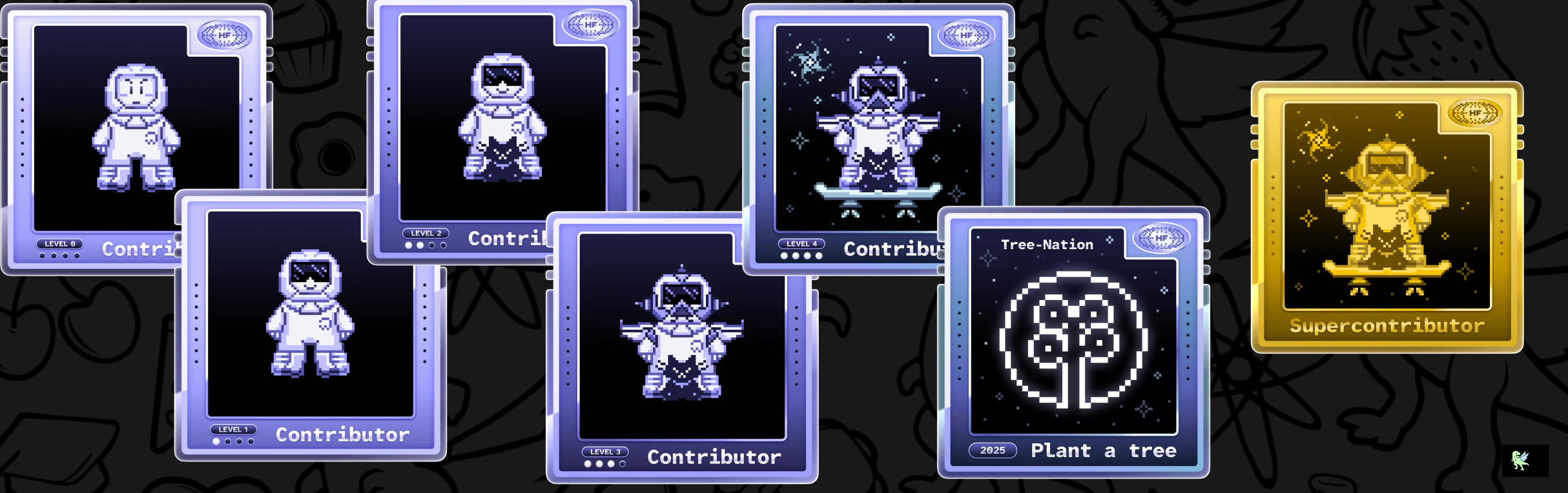 An image of @aditya30ag's Holopin badges, which is a link to view their full Holopin profile