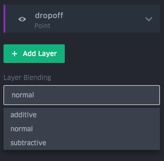 Blend layers