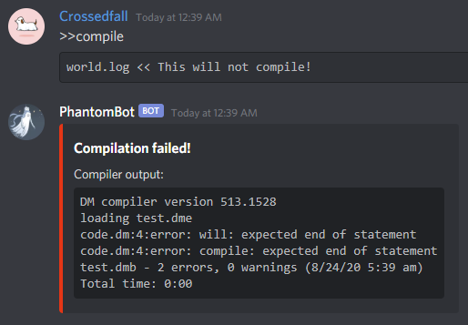 Compiler Error