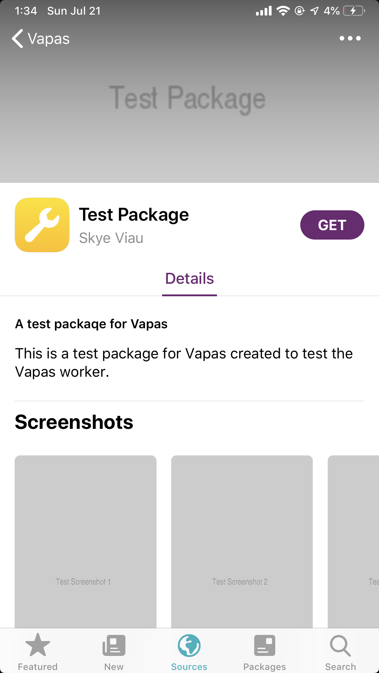 Vapas Footer Icon