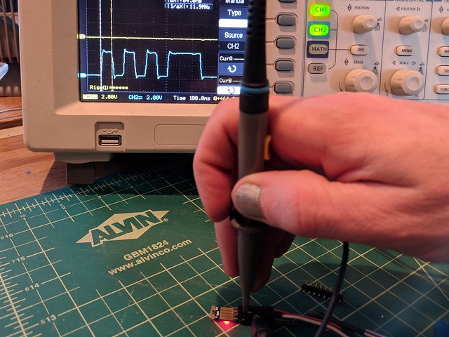 USB ACM serial enumeration success