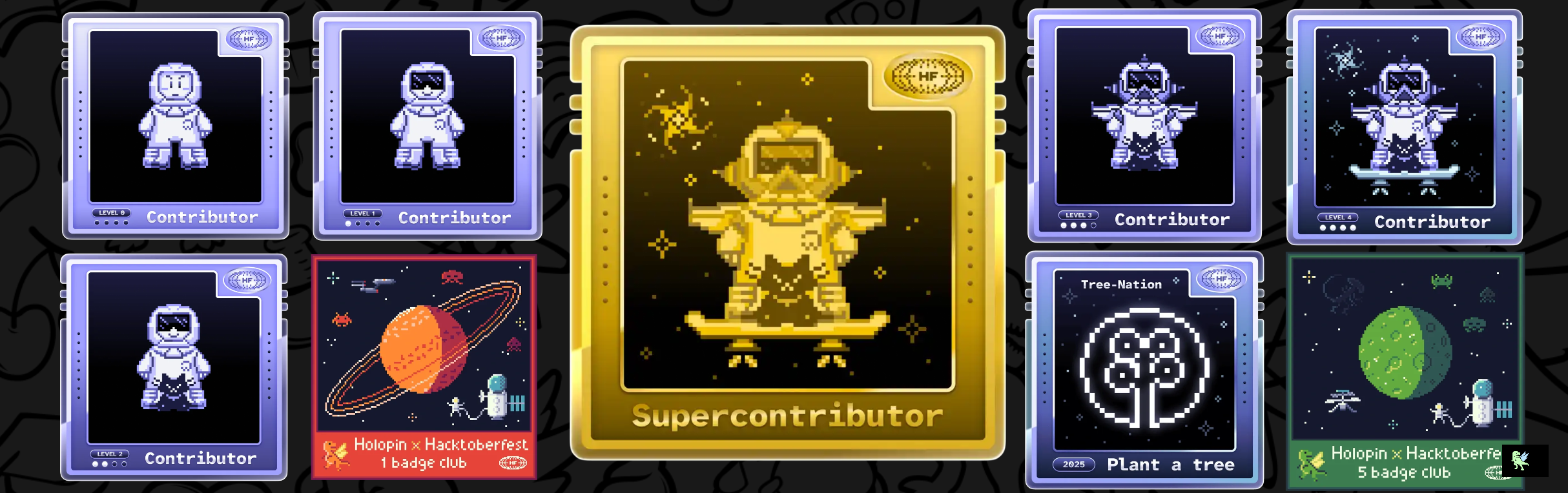 @yashsri2802's Holopin badges