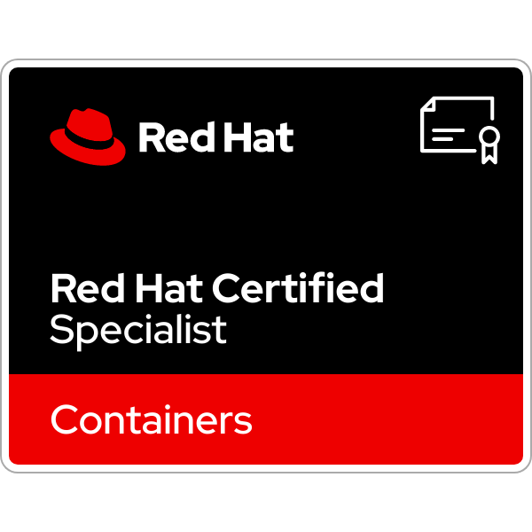 Red Hat Certified Specialist in Containers