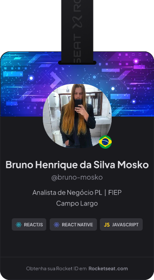 Bruno Henrique da Silva Mosko's Rocket ID