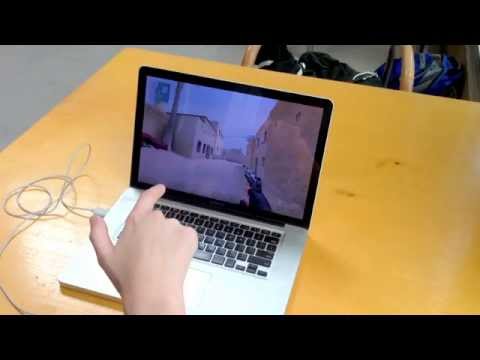 Leap Gamepad in action