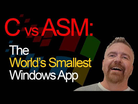 C vs ASM: Making the World's SMALLEST Windows App