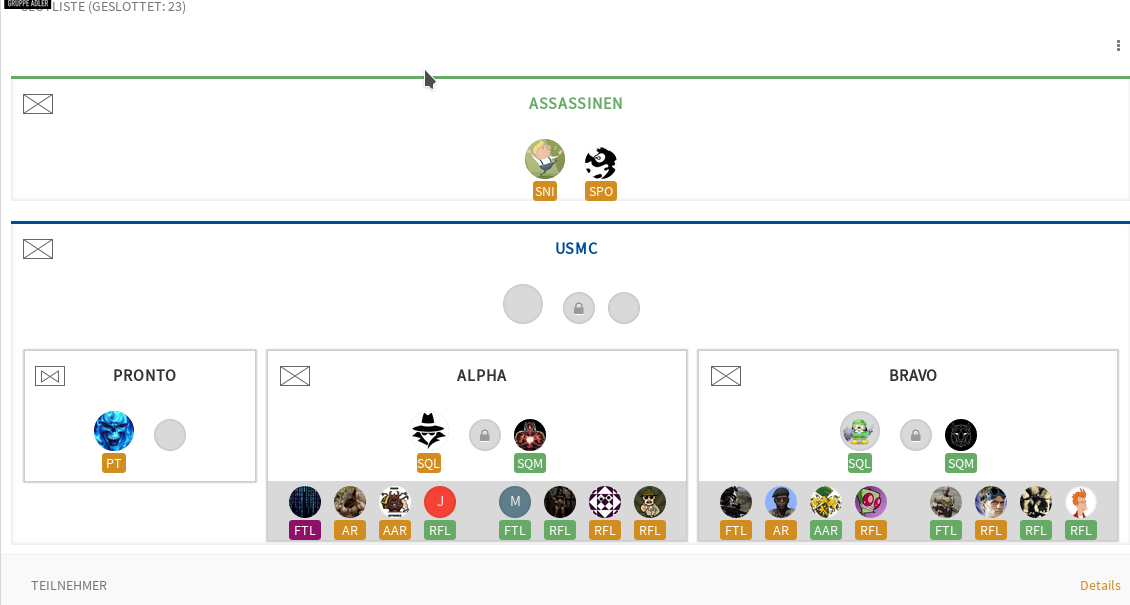 user-facing slot structure