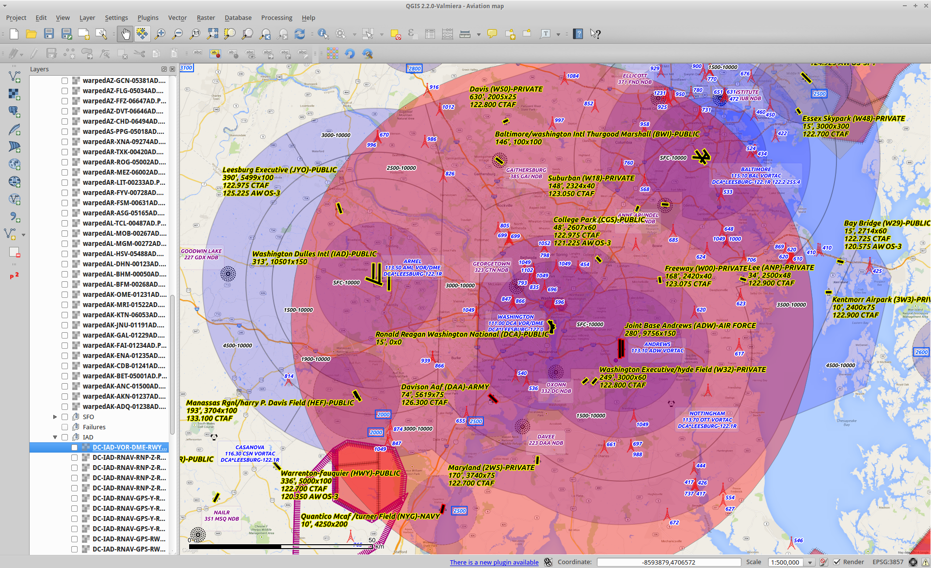 DC Area with TFR