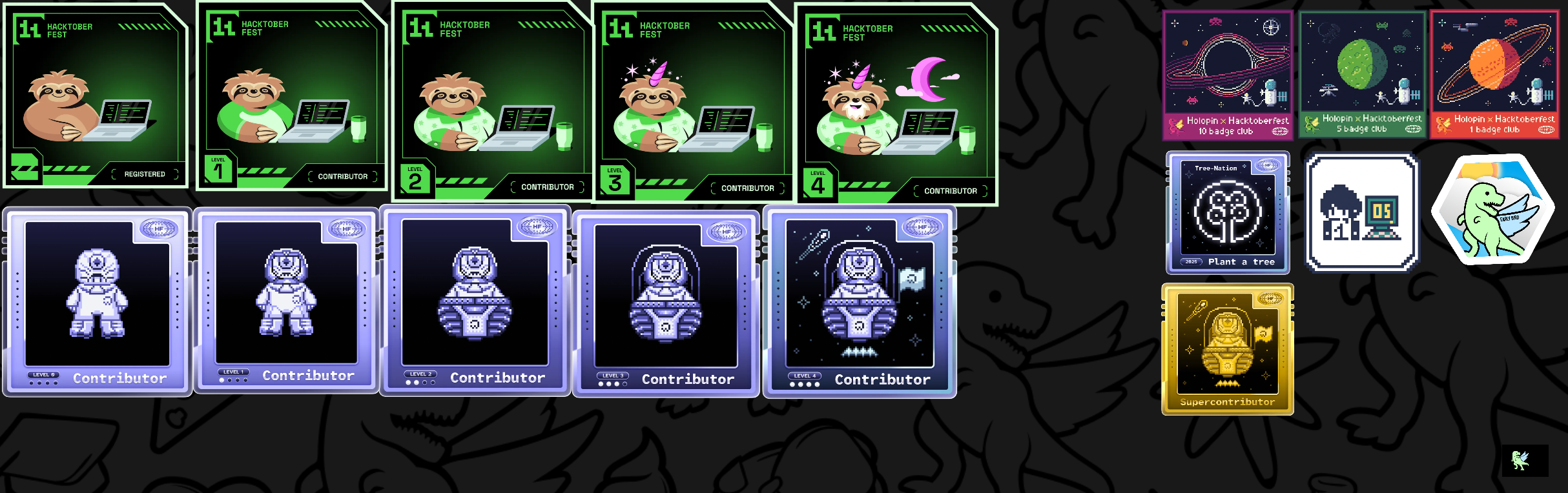 An image of @jalanindw's Holopin badges, which is a link to view their full Holopin profile