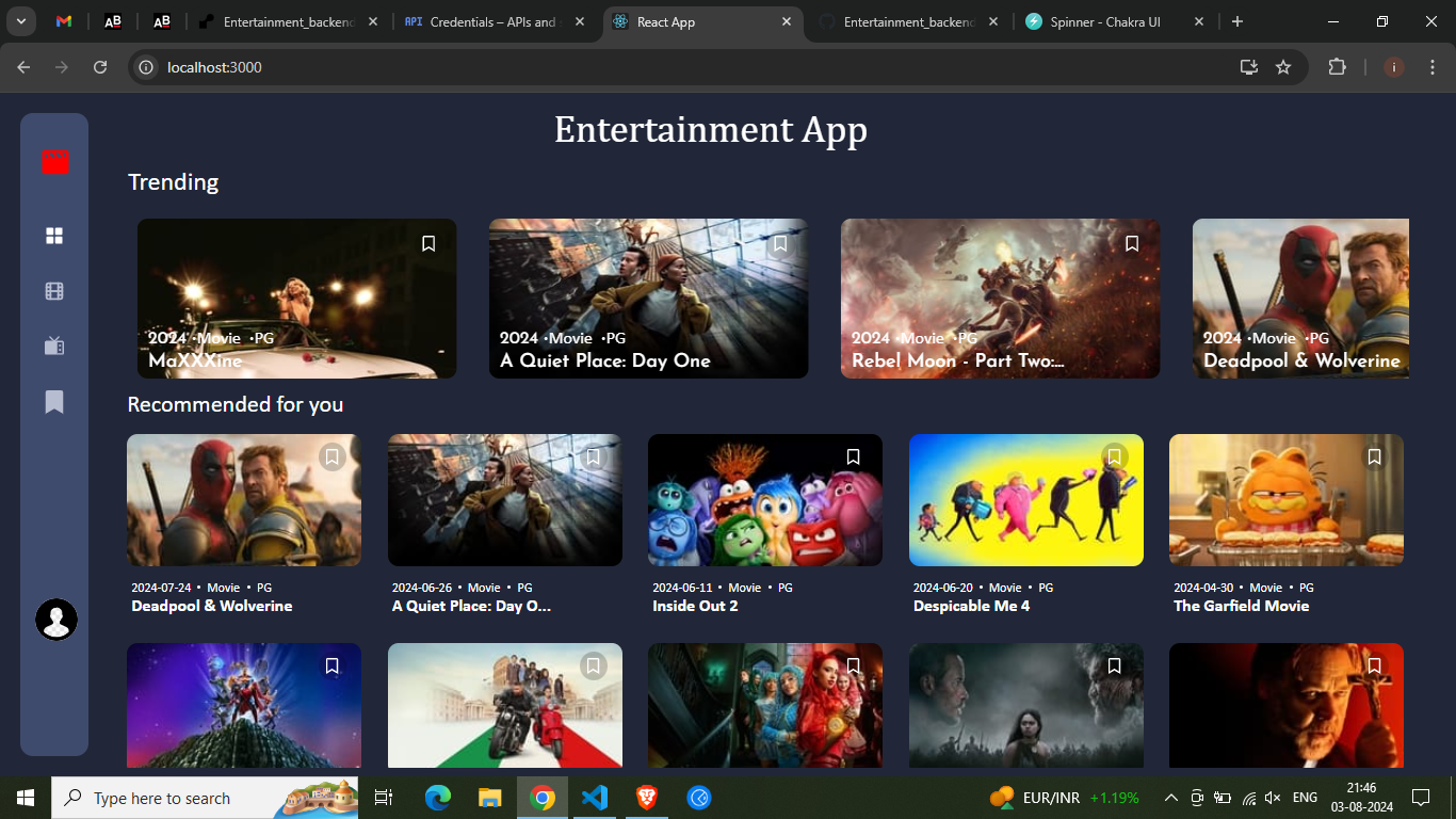 GitHub - Imran2909/Entertainment_app: The Entertainment app is a site ...