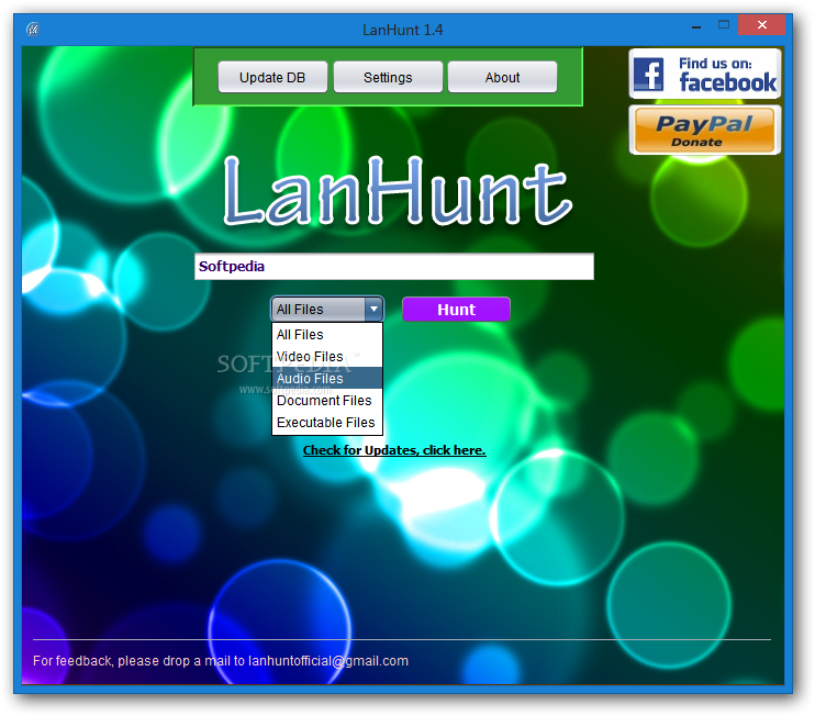 LanHunt 1.4 - Home