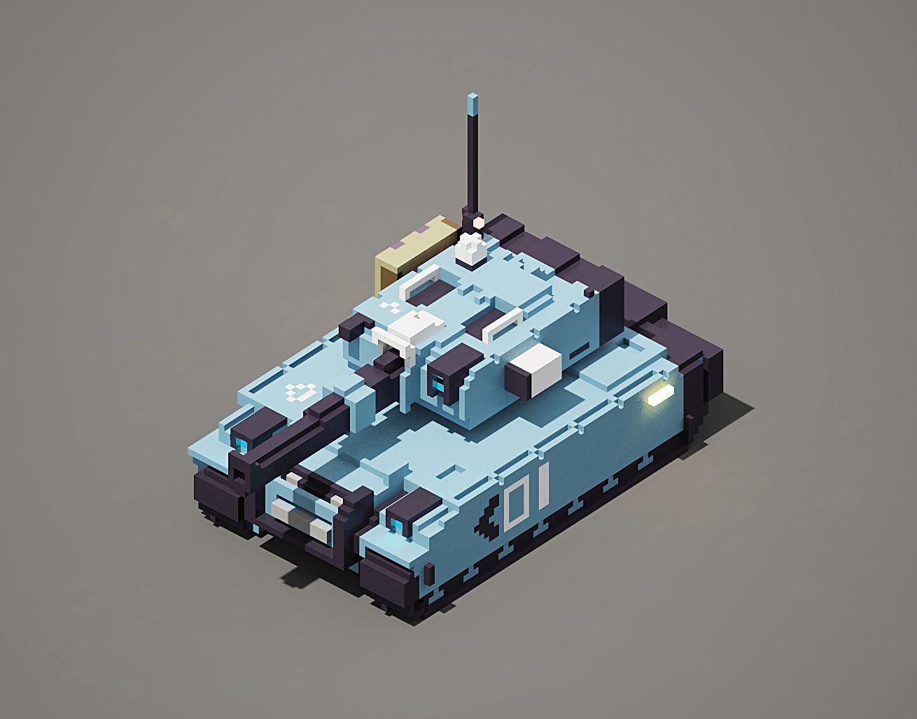 Modern tank