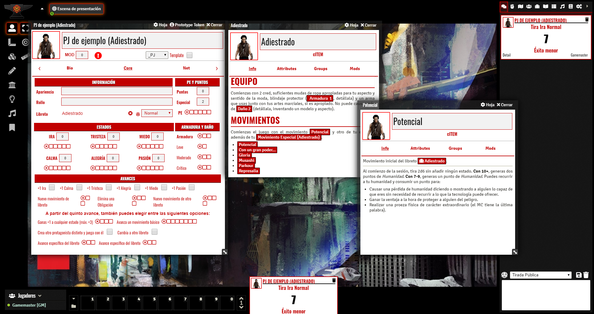 GitHub - WallaceMcGregor/foundry-the-veil: Sistema The Veil con Sandbox ...