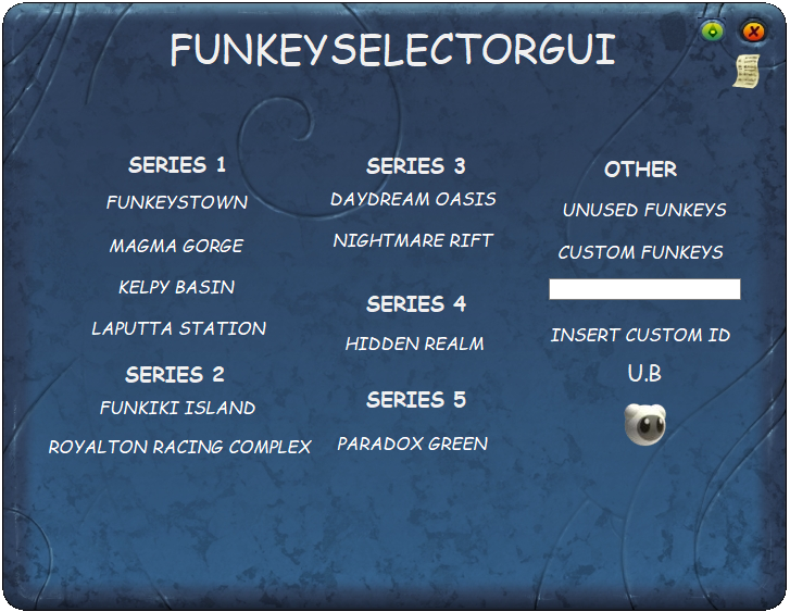 FunkeySelectorGUI