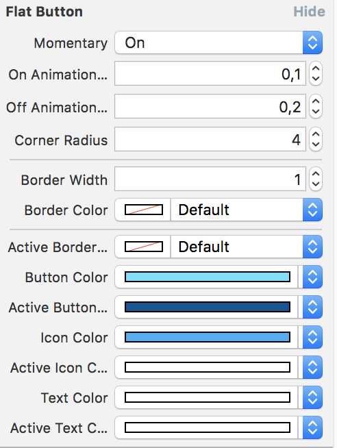 FlatButton for macOS