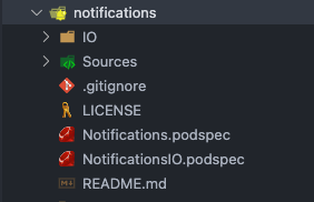 Example notifications module