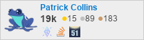 profile for Patrick Collins on Stack Exchange, a network of free, community-driven Q&A sites