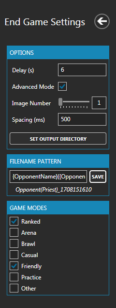 Plugin Settings