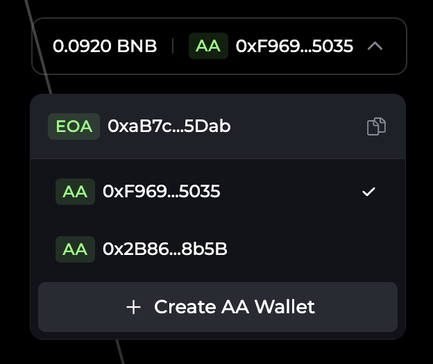 AA Wallet