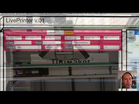 video of LivePrinter in action