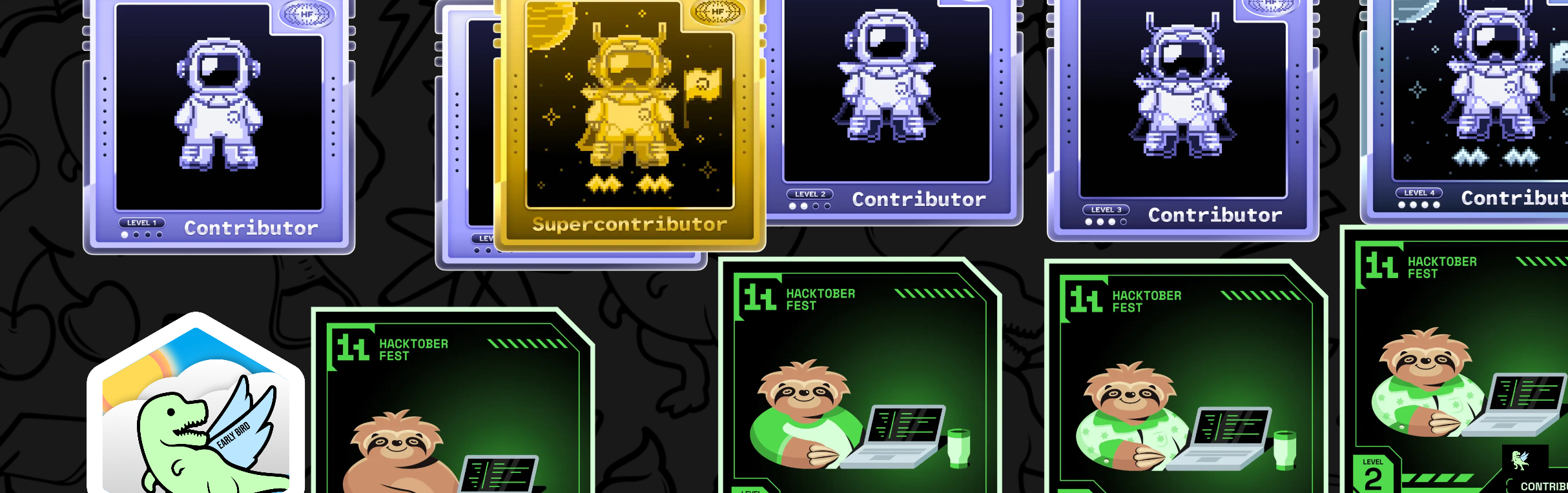 An image of @ash914027's Holopin badges, which is a link to view their full Holopin profile