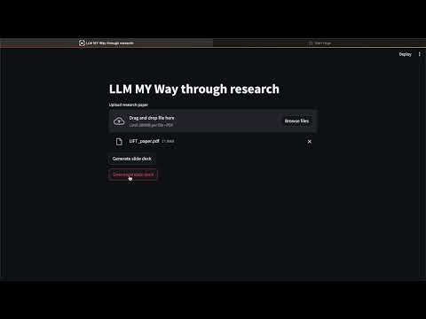 LLMY Video