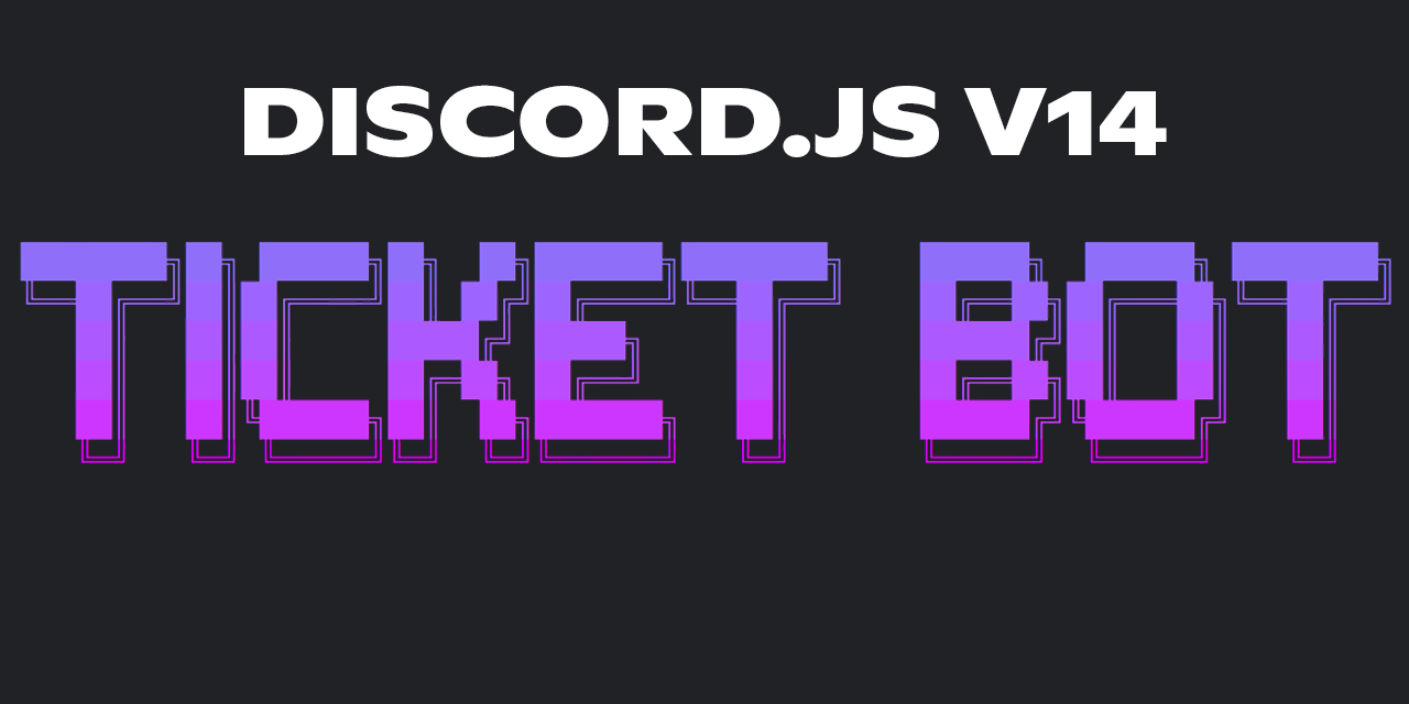 Discord.js ticket bot