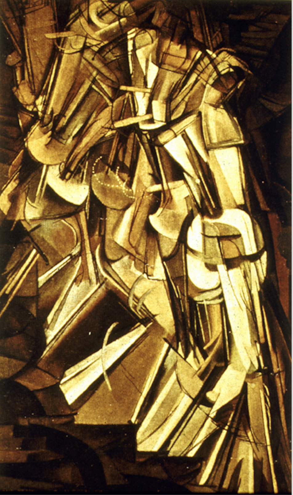 Marcel Duchamp, Nude Descending a Staircase, No. 2, 1912