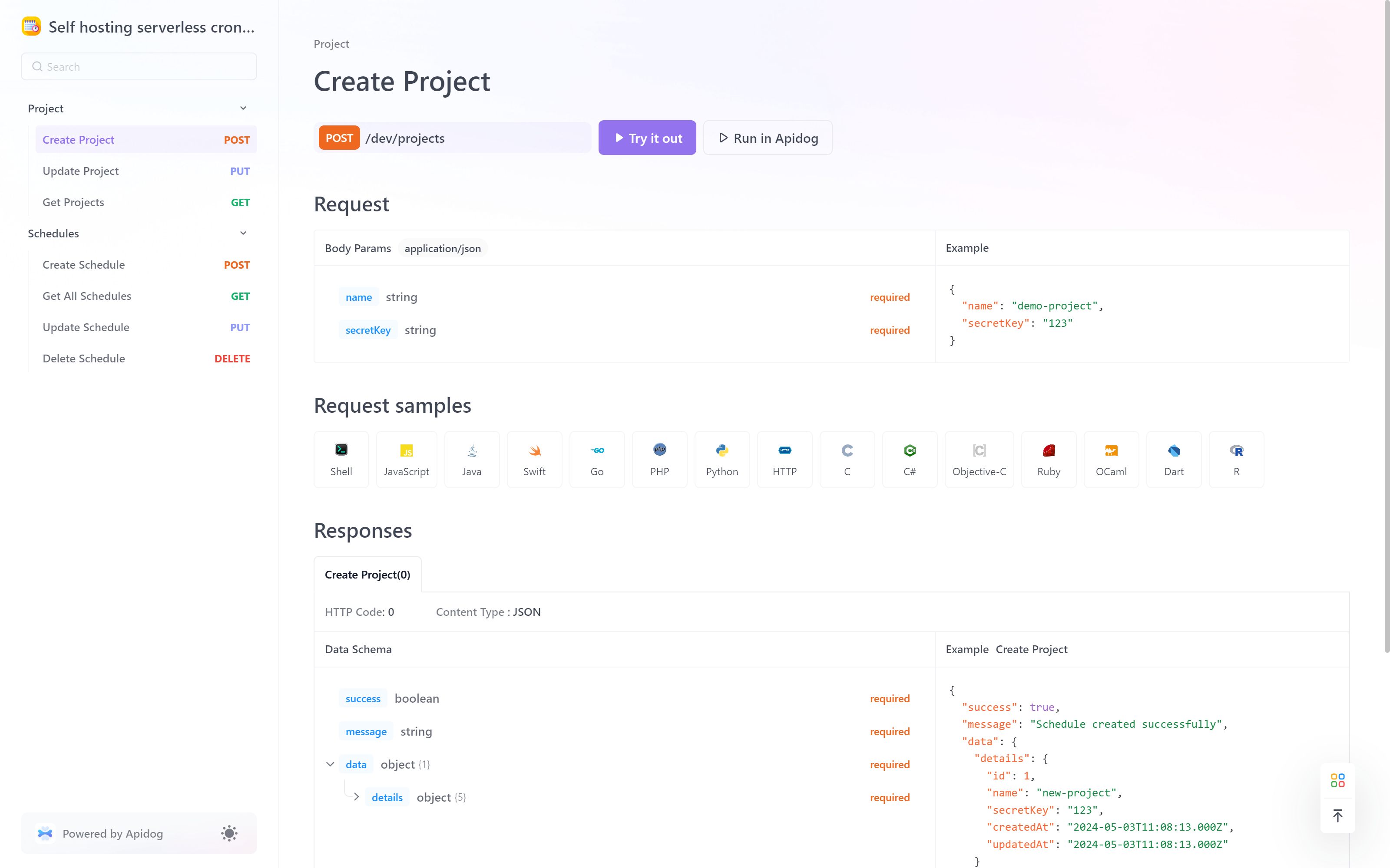 Selfhosting Serverless Cron