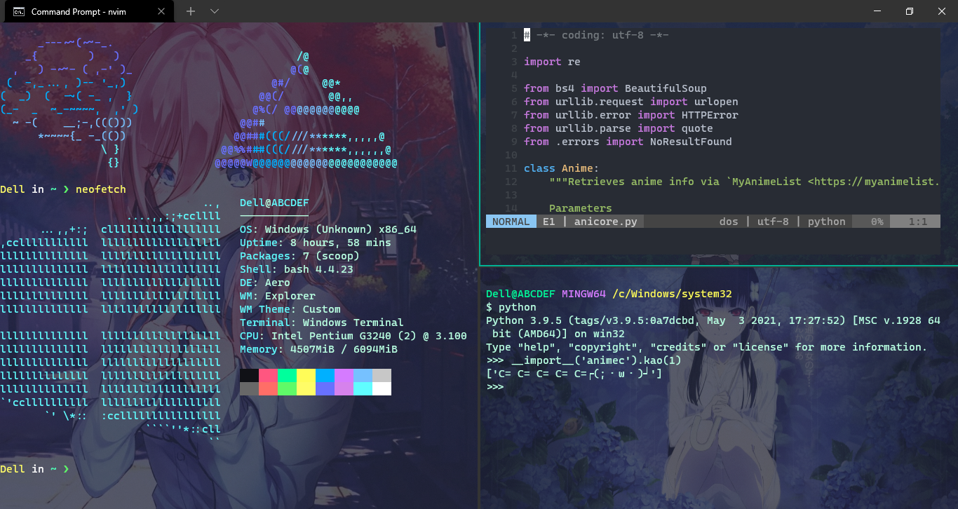 uwu terminal