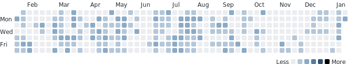 Wakatime Chart