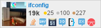 profile for ifconfig on Stack Exchange, a network of free, community-driven Q&A sites