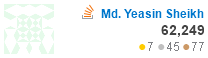 profile for Yeasin Sheikh at Stack Overflow, Q&A for professional and enthusiast programmers