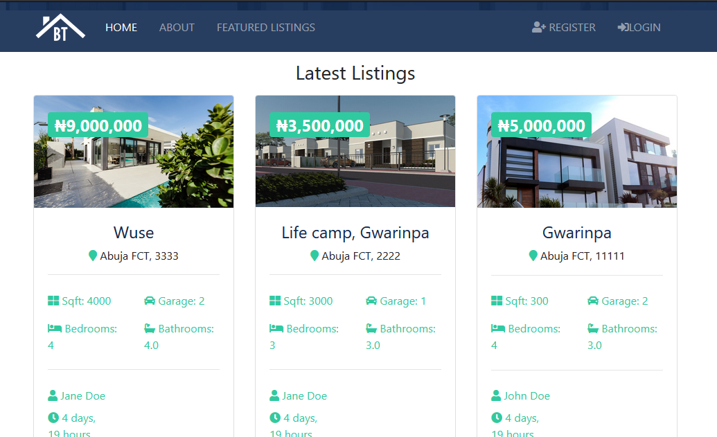 Home Listings