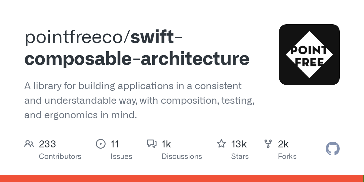 pointfreeco / swift-composable-architecture