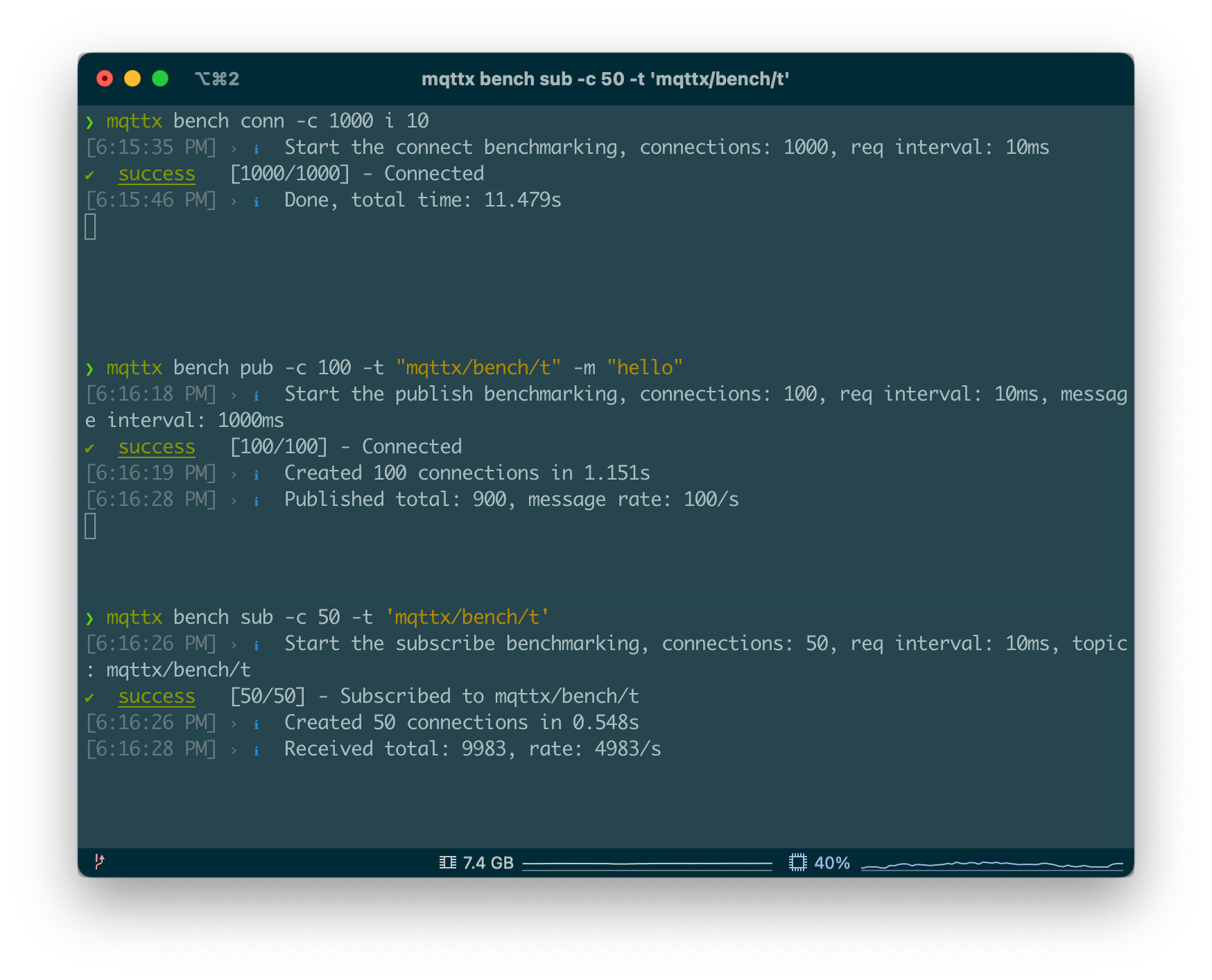 MQTT Bench