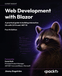 Web Development with Blazor, Fourth Edition