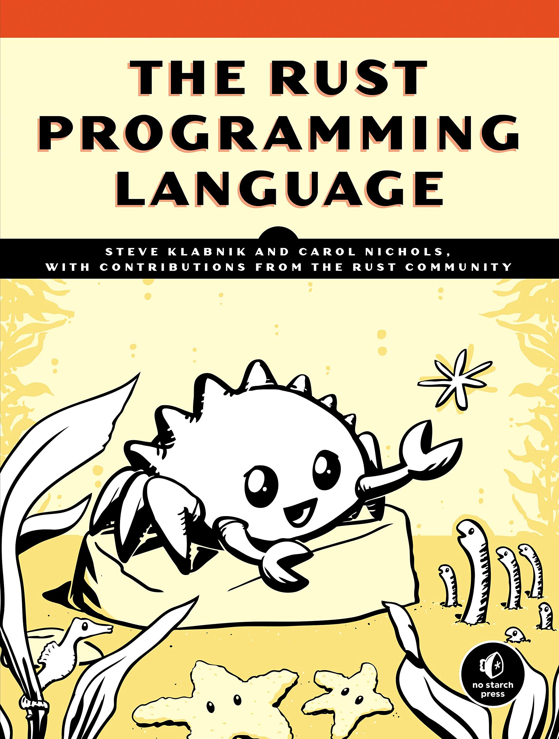 The Rust Programming Language Cover