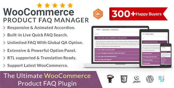 WooCommerce Product Faq Manager