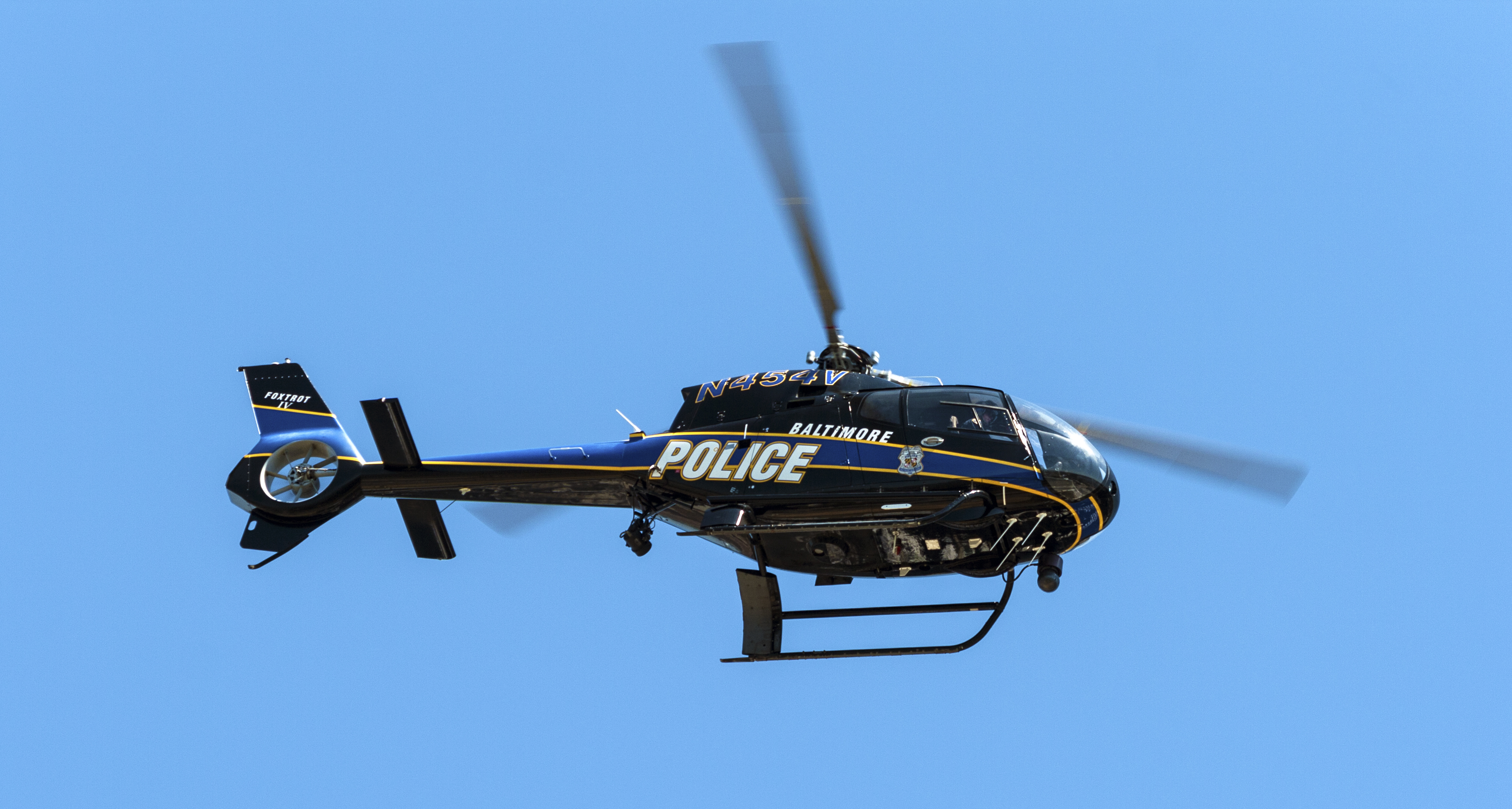 Baltimore Police Helicopter