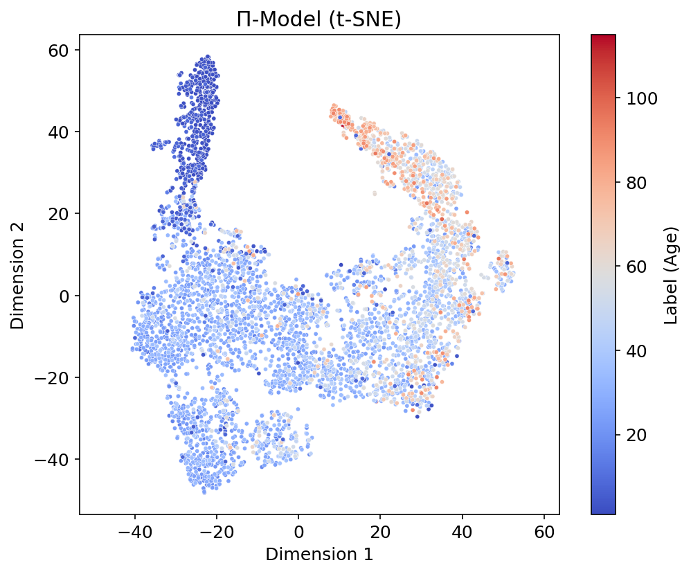 Π-Model t-SNE