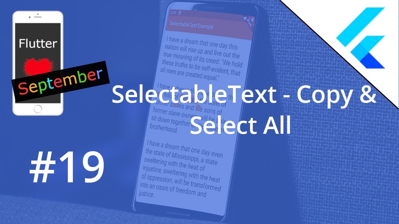SelectableText - Copy & Select All YouTube video