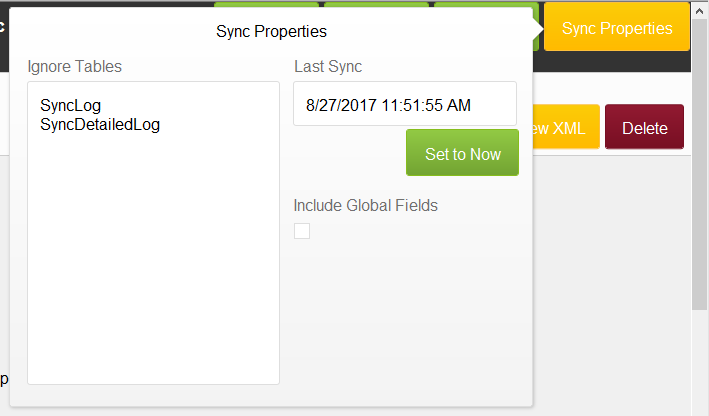 Sync Properties