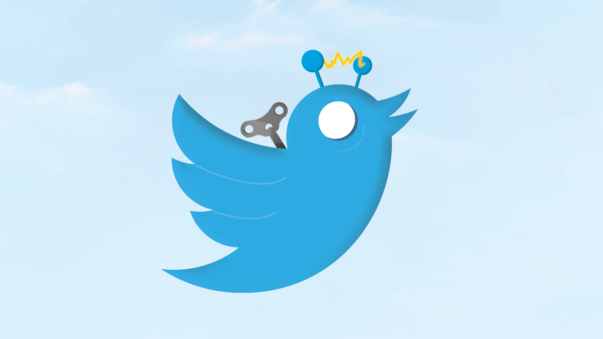 Twitter bot logo