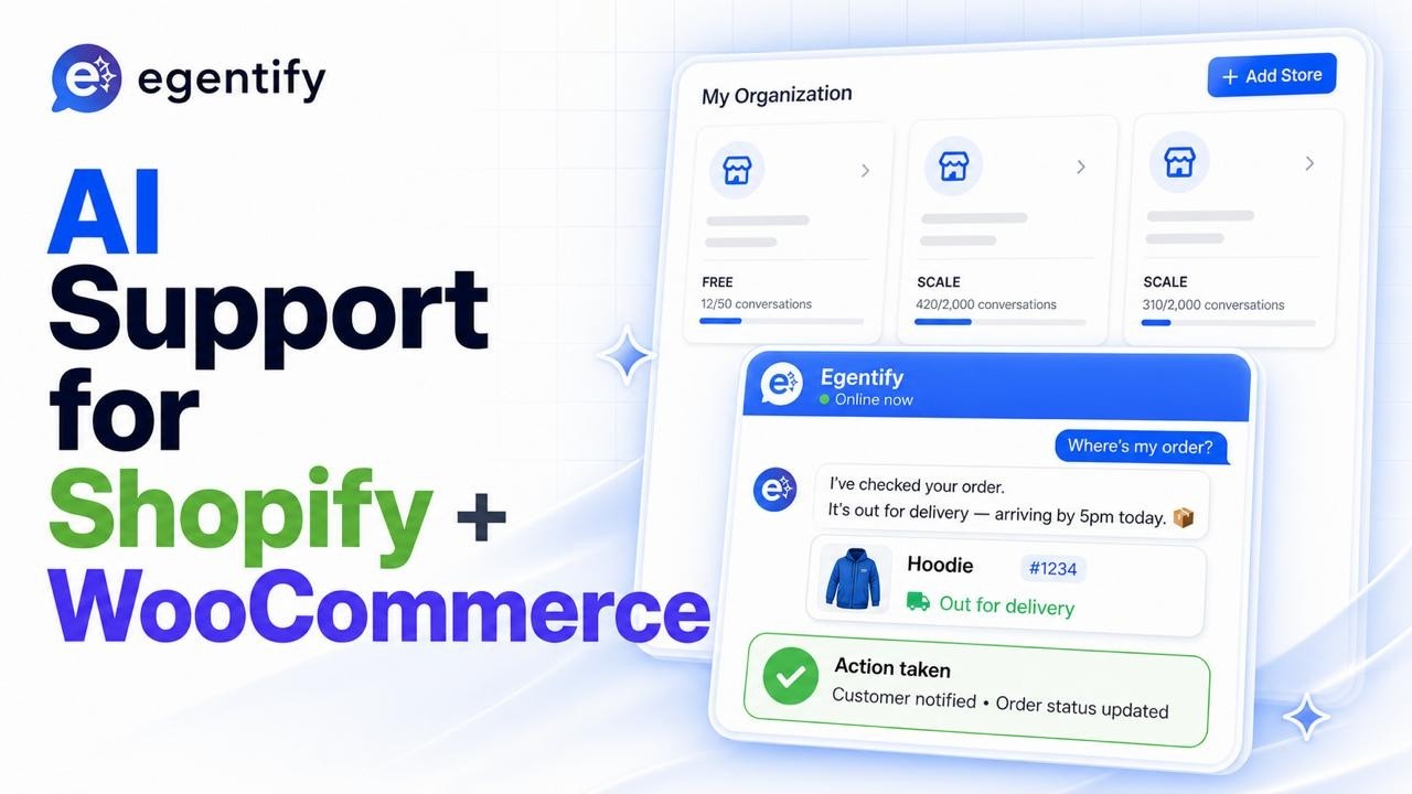 Watch Egentify for WooCommerce in action