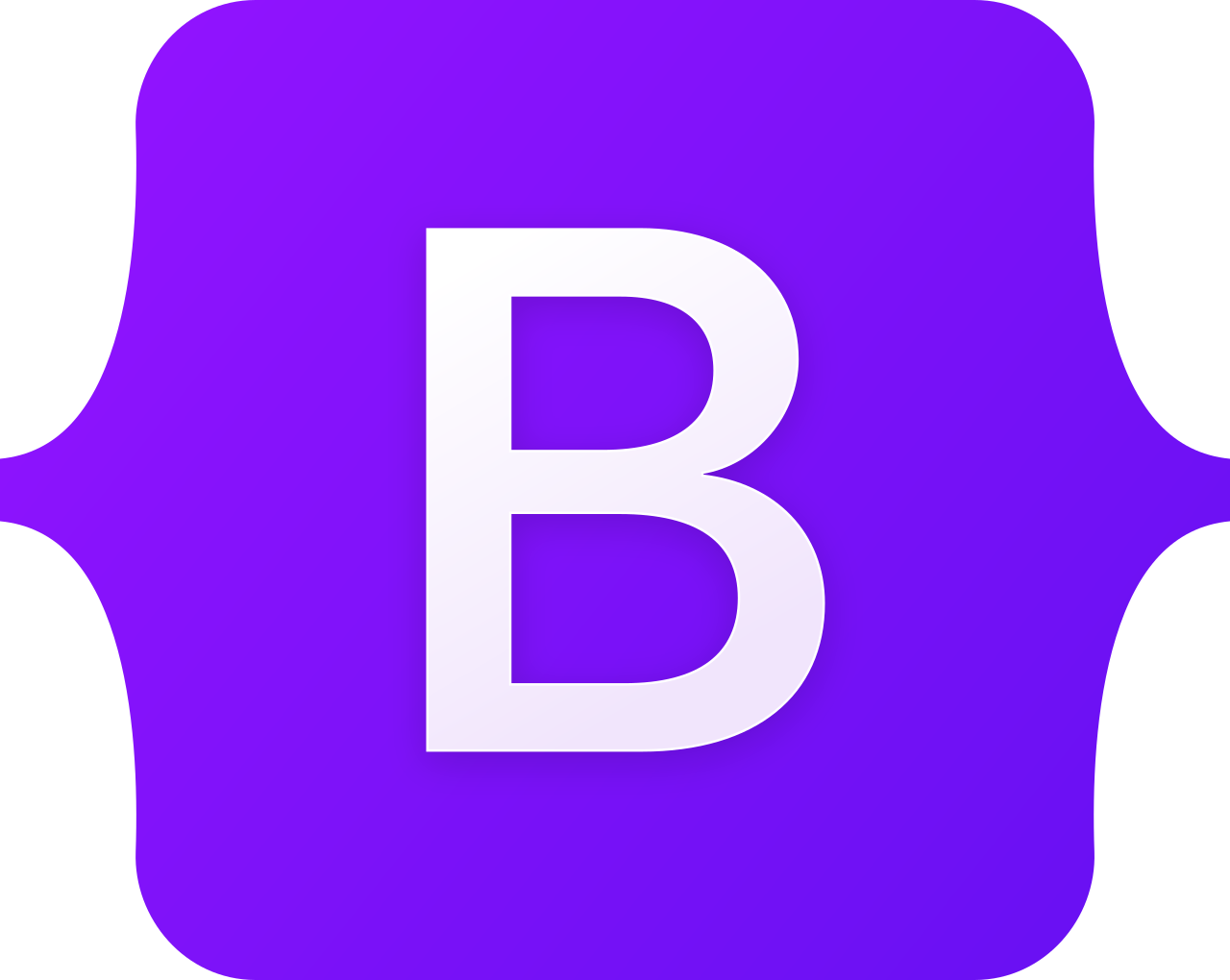 Bootstrap logo.